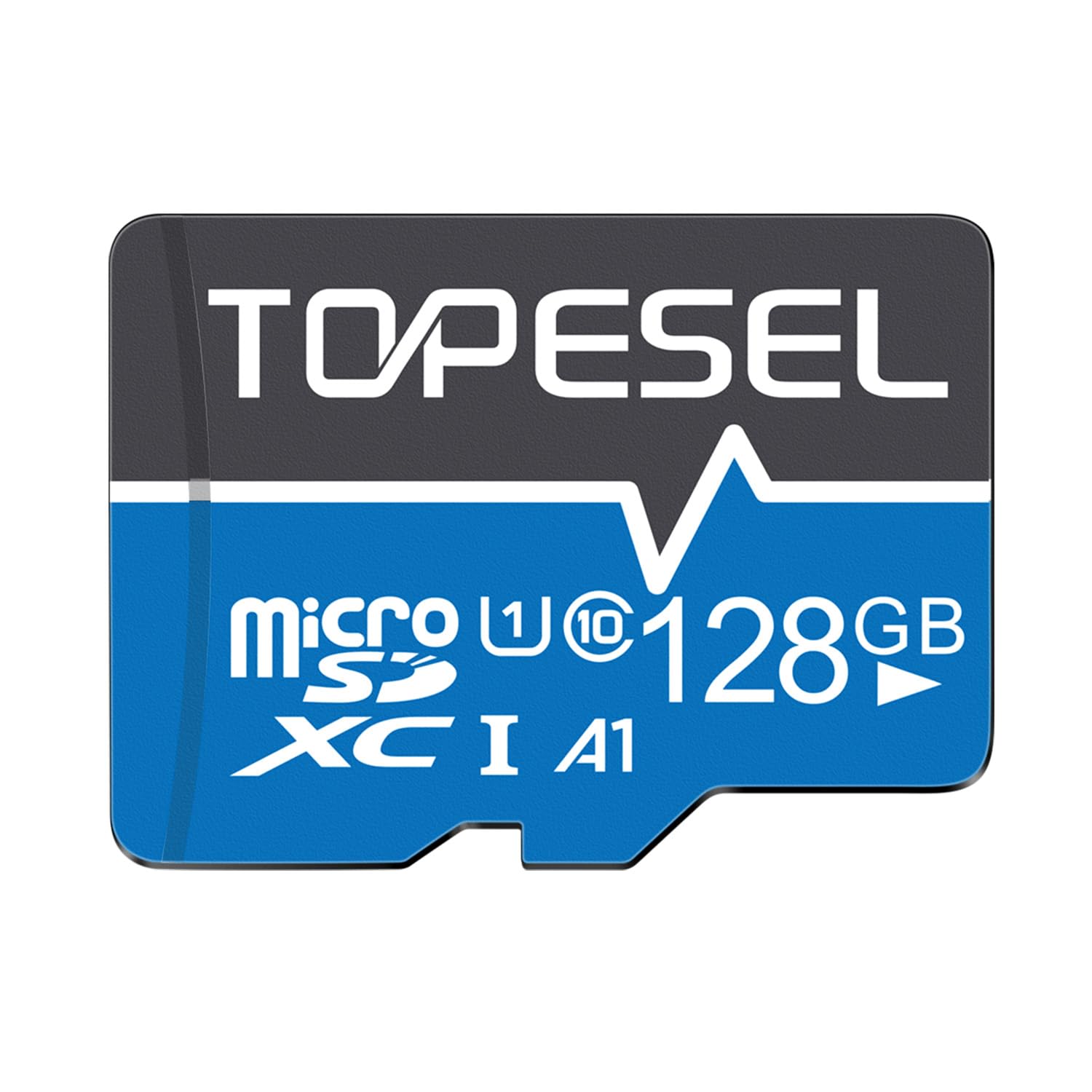 Topesel 128Gb Micro Sd Card Class 10 Micro Sdxc Card 128Gb Uhs 1 Memory Card Ultra High Speed Tf Card, C10, U1, 128 Gb