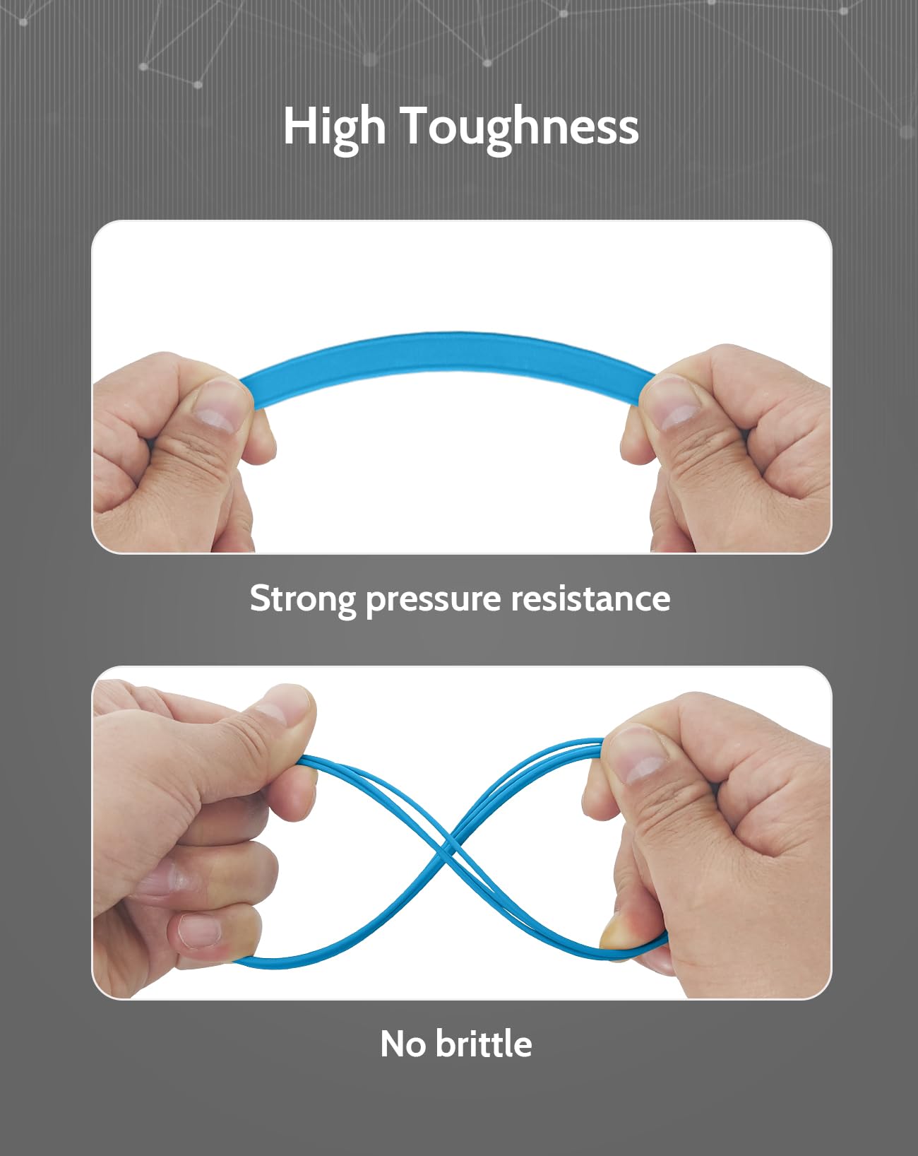 Duramic 3D Pla+ Filament 1.75Mm 1Kg Electric Blue, Pla Plus 3D Printer Filament 1Kg Spool(2.2Lbs) Pla Pro Tougher And Stronger,