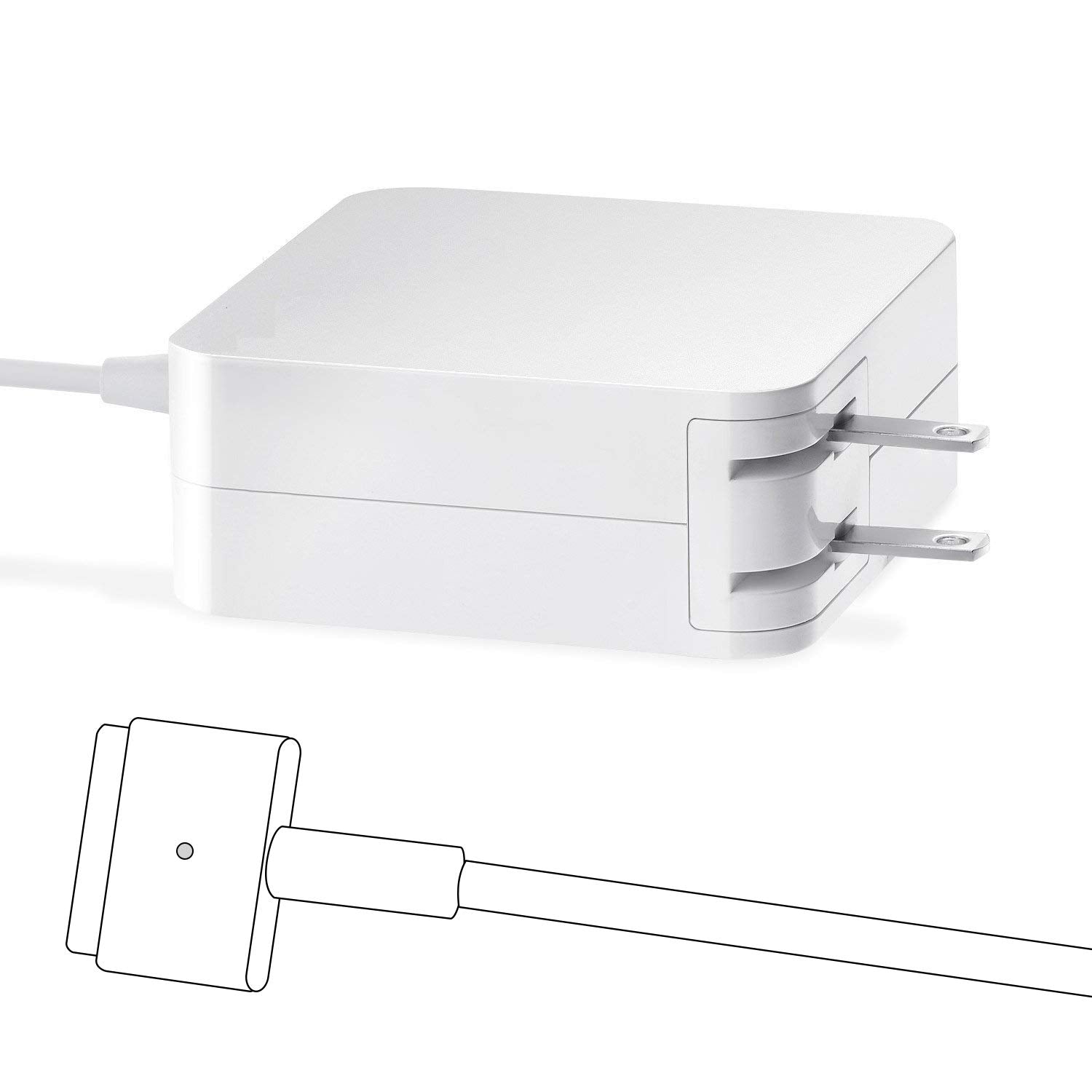 Sweeada Mac Book Pro Charger 85W T-Tip Power Adapter for 13/15/17 Inch MacBook Pro (After Mid 2012)