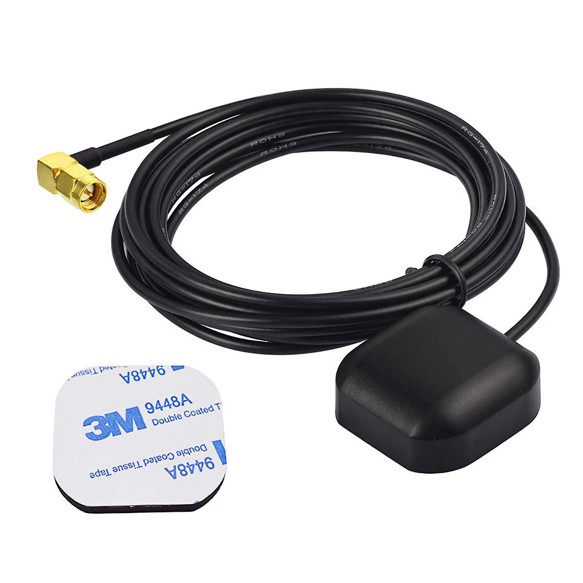 Bingfu Car Gps Antenna Sma Male Waterproof Active Gps Navigation Antenna For Car Stereo Radio Head Unit Gps Navigation System Mo