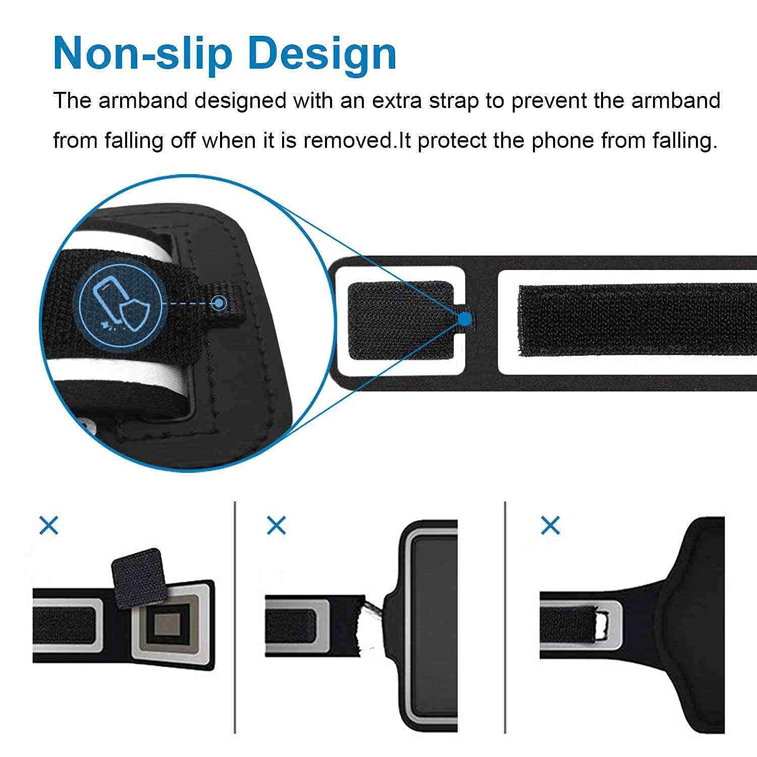 Bumove Running Armband For Iphone 13Mini/12Mini /6/7/8/6S/7S/ Iphone Se (2022)