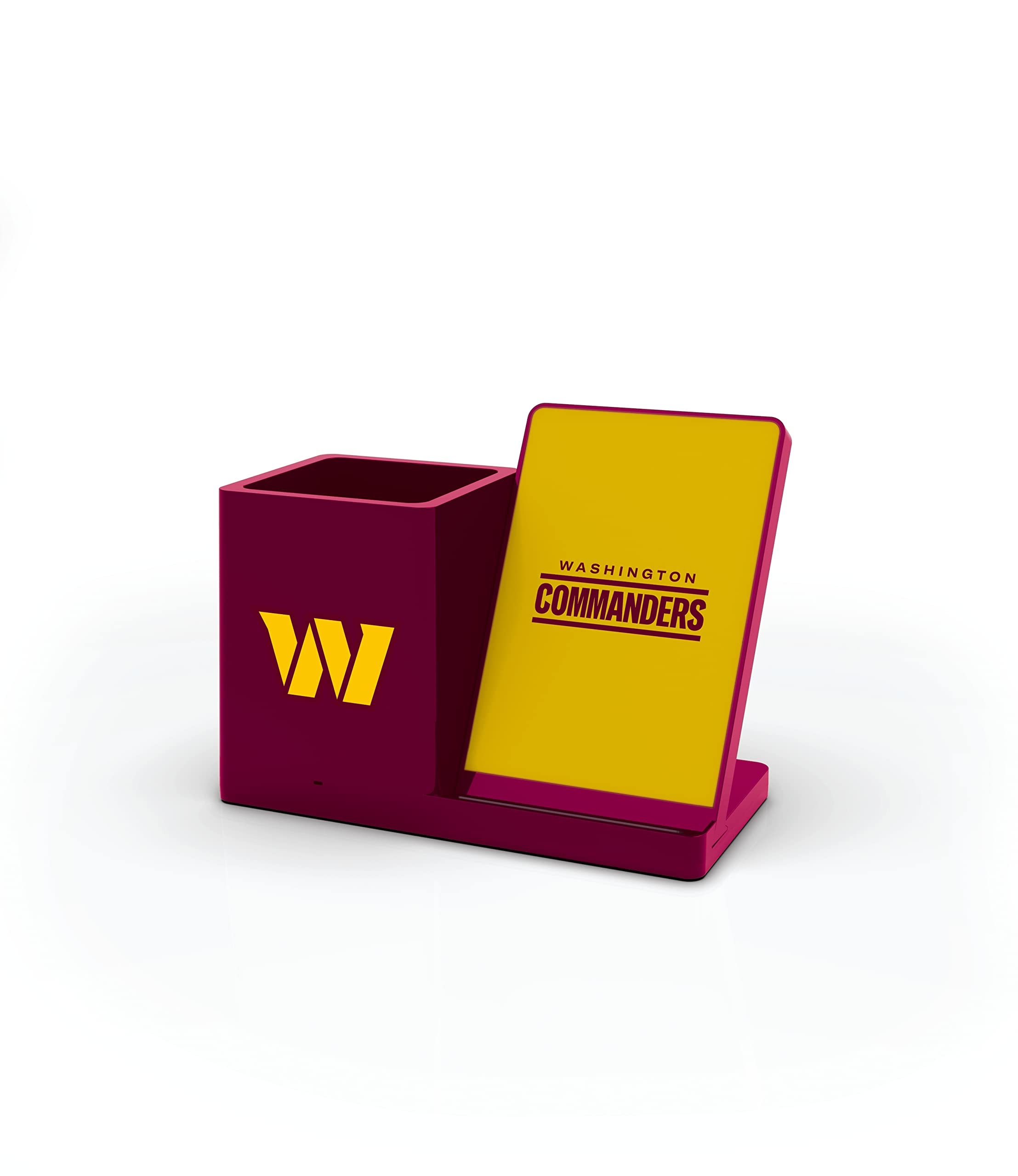 SOAR NFL Wireless Charger and Desktop Organizer, Washington Commanders