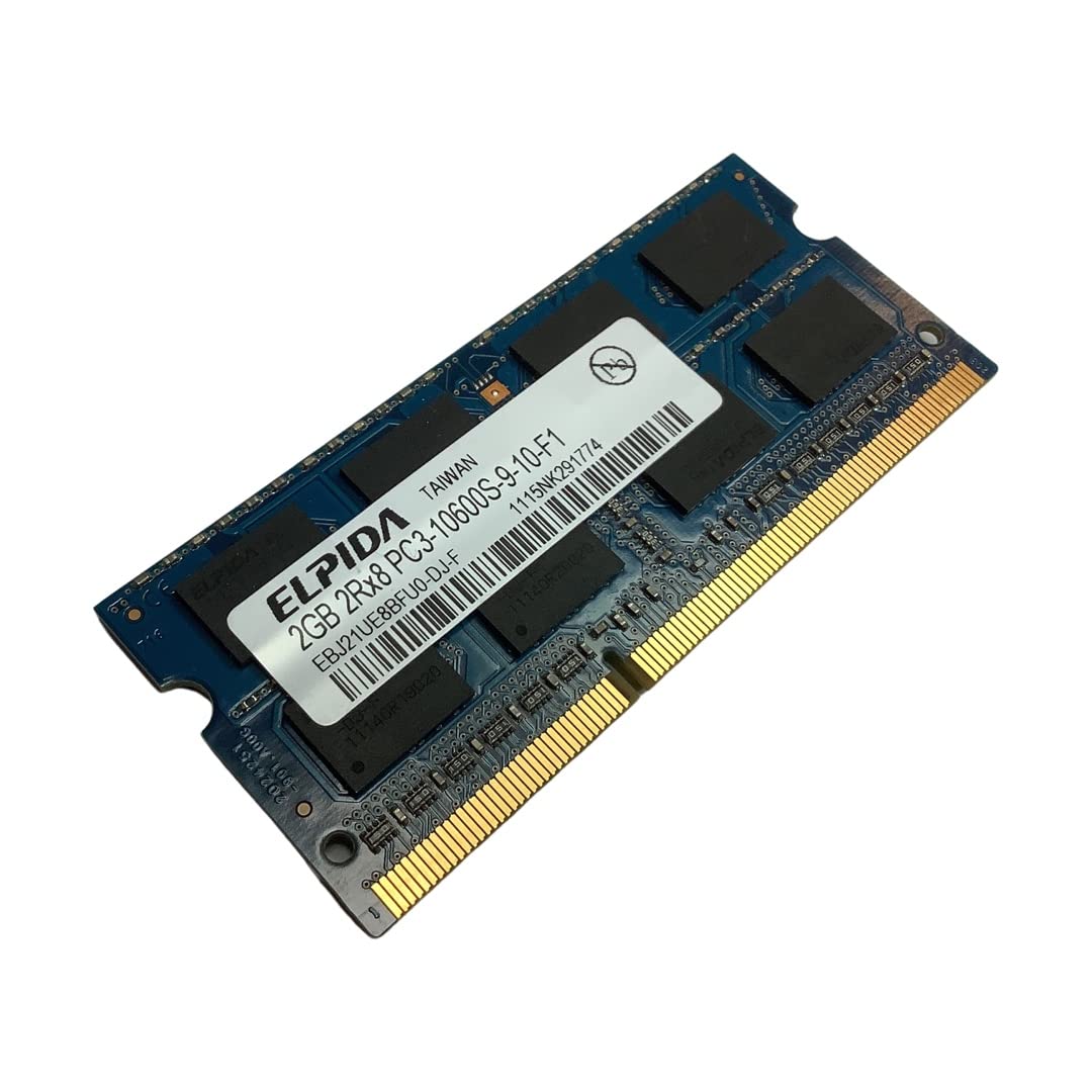 Elpida 2Gb Ddr3 Pc3 10600 Sdram So Dimm Memory