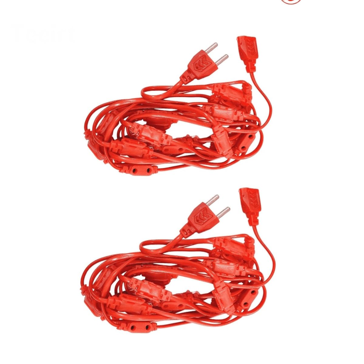 Teeirt Led Connector Jointer Cable For Led Lights For Diwali Christmas Wedding Home Decoration (Series Connector Set Of 2, 2, Co