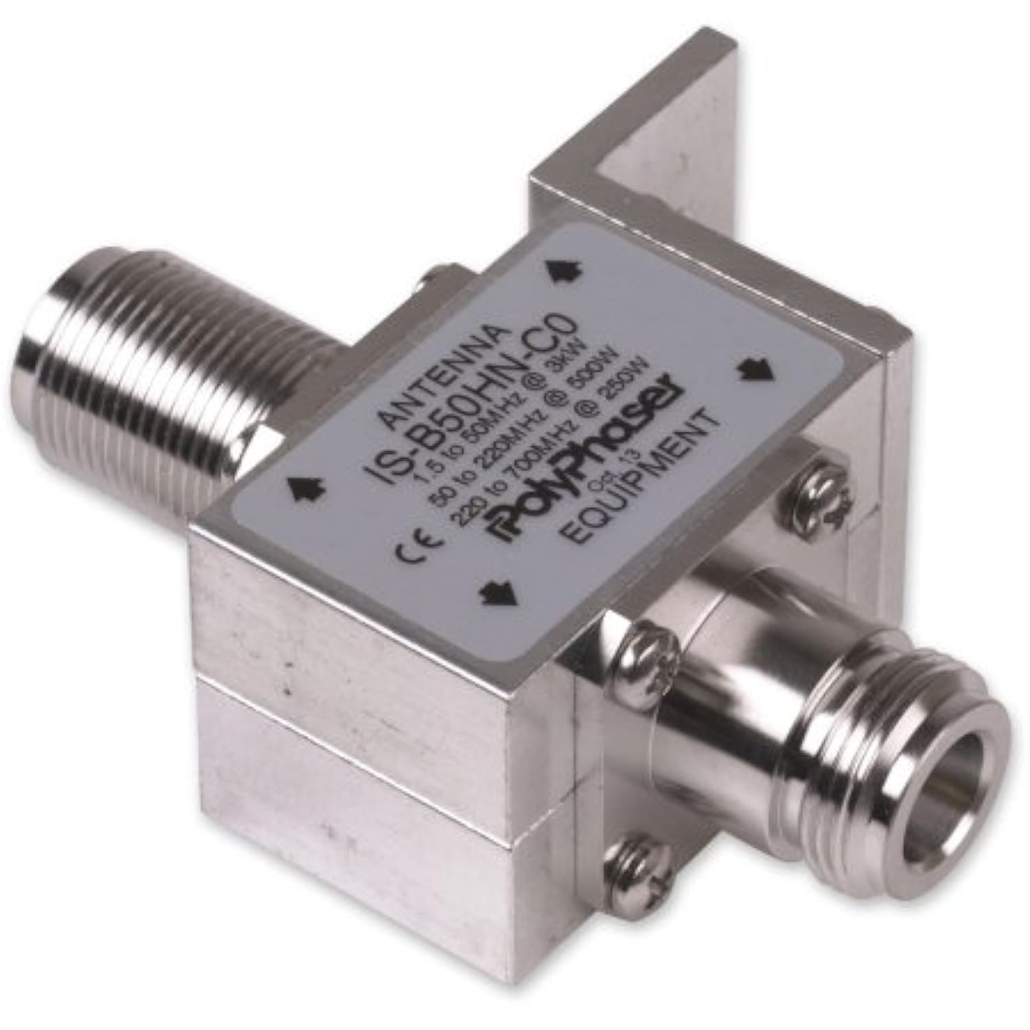 Polyphaser   Bulkhead Arrestor, N/F