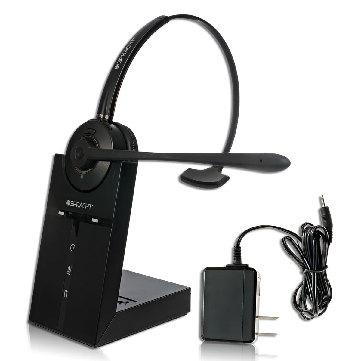 Spracht Hs 2018 Zum Maestro Dect Single Ear Wireless Headset|Desktop Phones Only | Dect Headset With Noise Canceling Headphones 