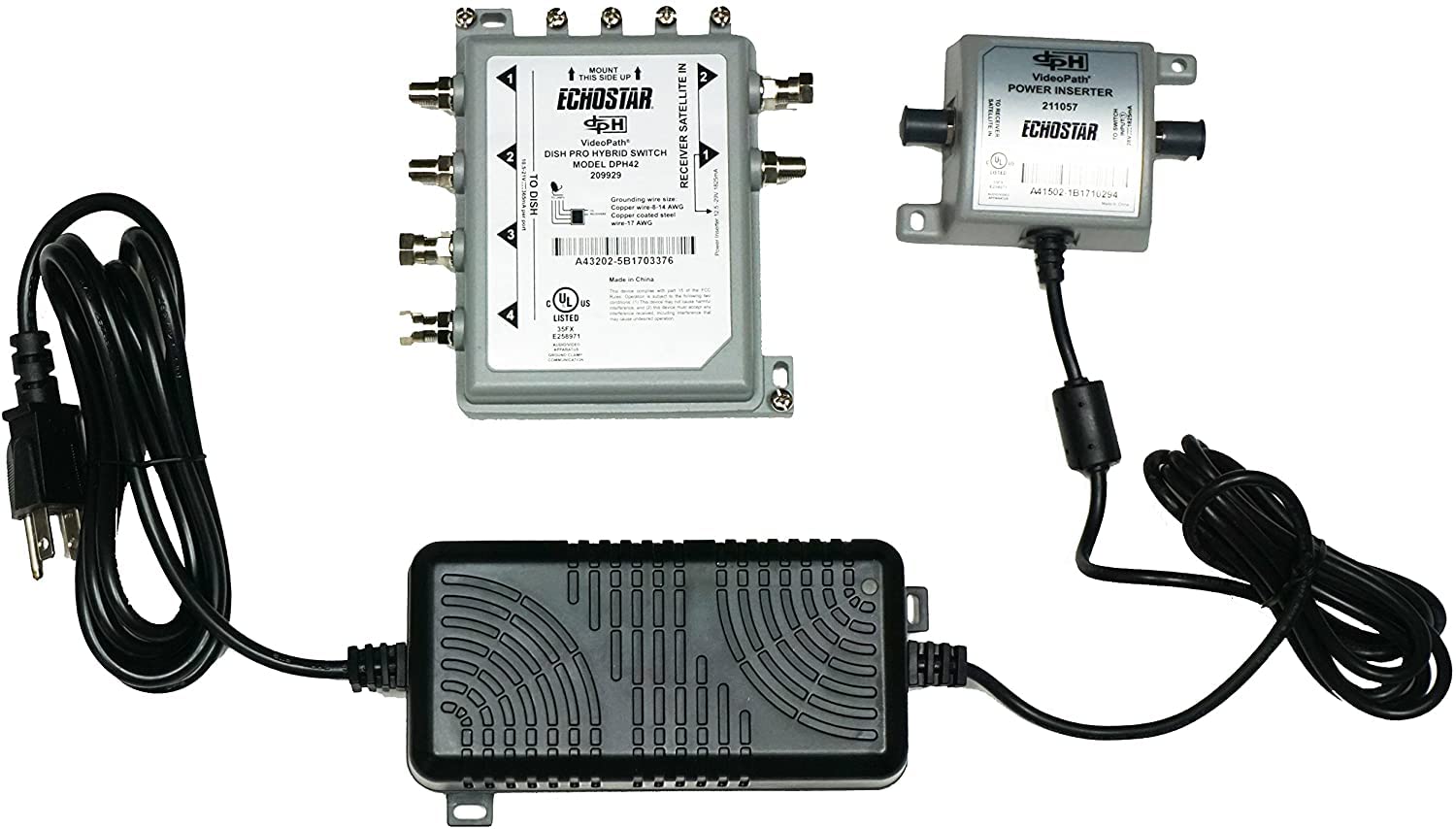 Dish Pro Hybrid 42 Switch With Power Inserter (Dph42)