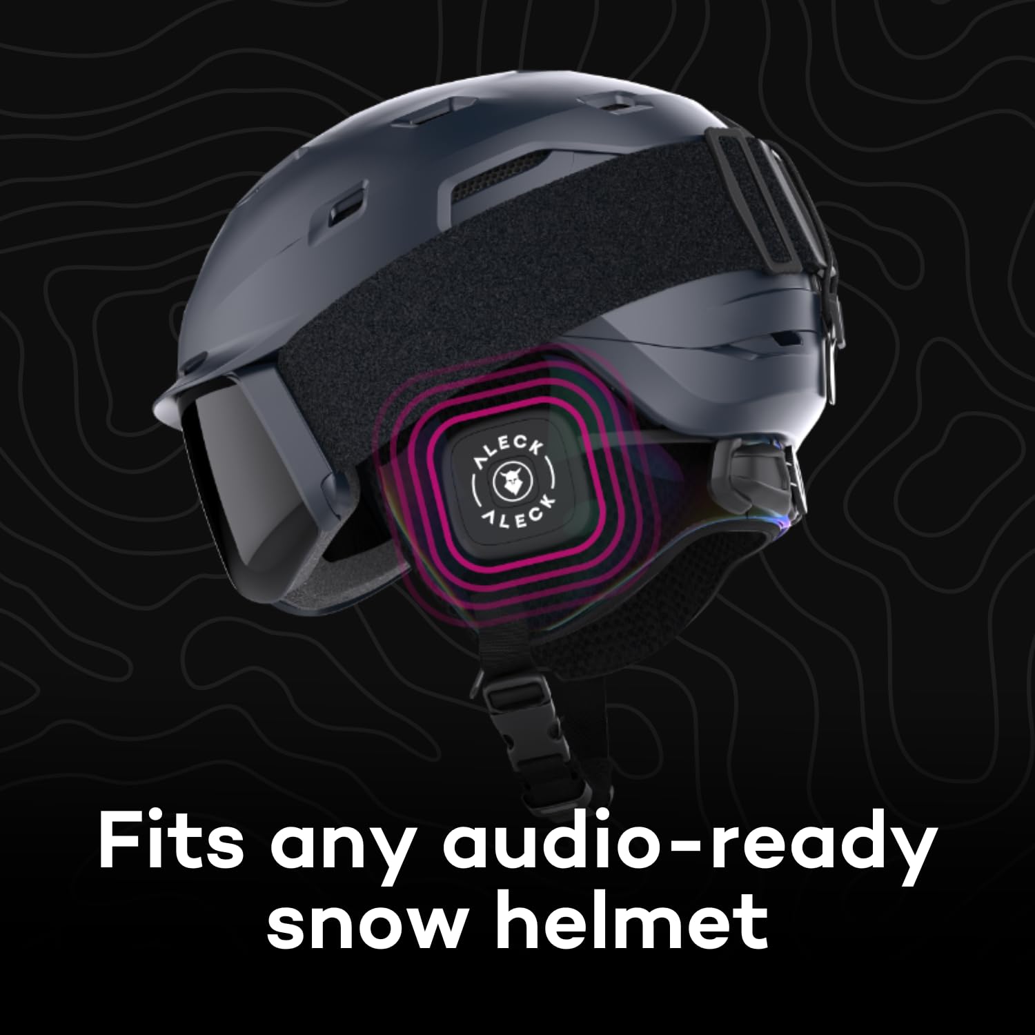 Aleck Nunchucks Wireless Bluetooth Helmet Speakers   Drop In Headphones Compatible With All Audio Ready Ski/Snowboard Helmets. G