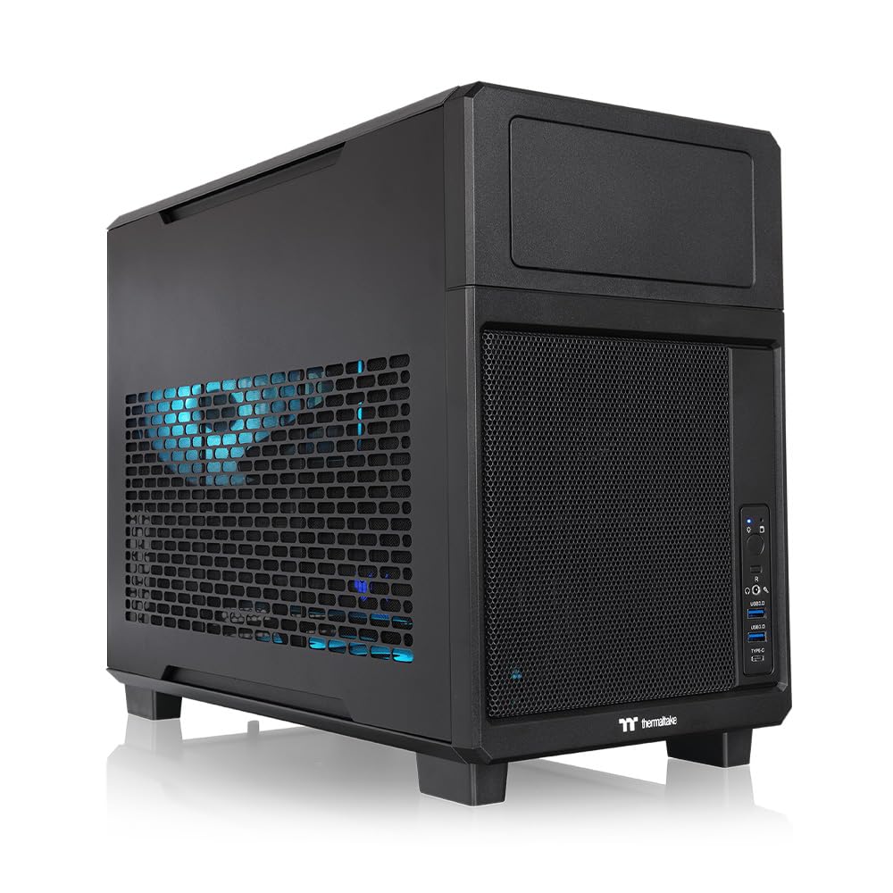 Thermaltake TR200; Micro Chassis; 1x120mm PWM Fan Included; mATX/mITX Support; 360mm Radiator Support; 365mm GPU Clearance; 175m