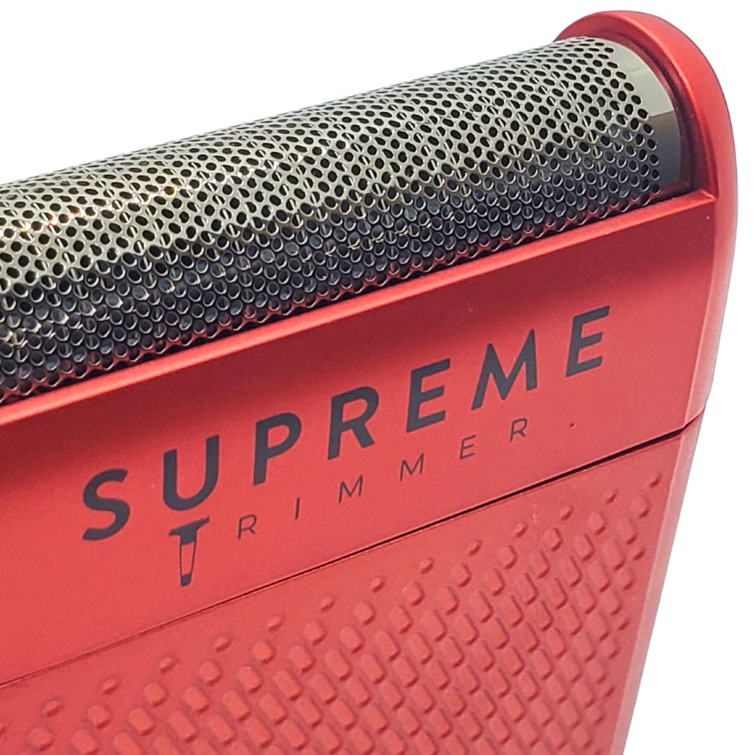 Supreme Trimmer Replacement Foil & Cutter Sb11 | Hypoallergenic Foil For Stf101 Solo | Red