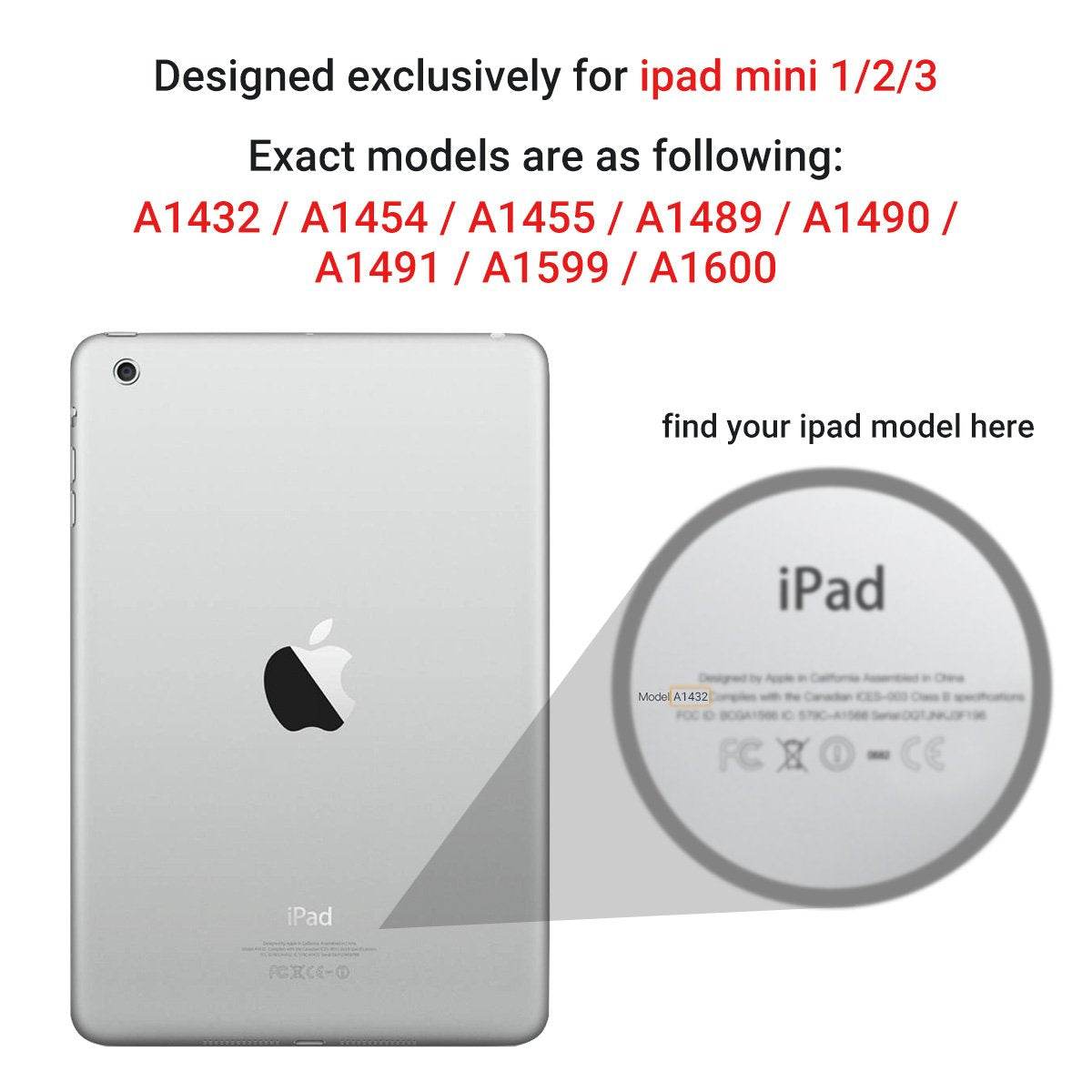 Ulak Case For Ipad Mini 1 2 3, Three Layer Heavy Duty Shockproof Protective Case With Kickstand For Ipad Mini 2 Case 1St 2Nd 3Rd