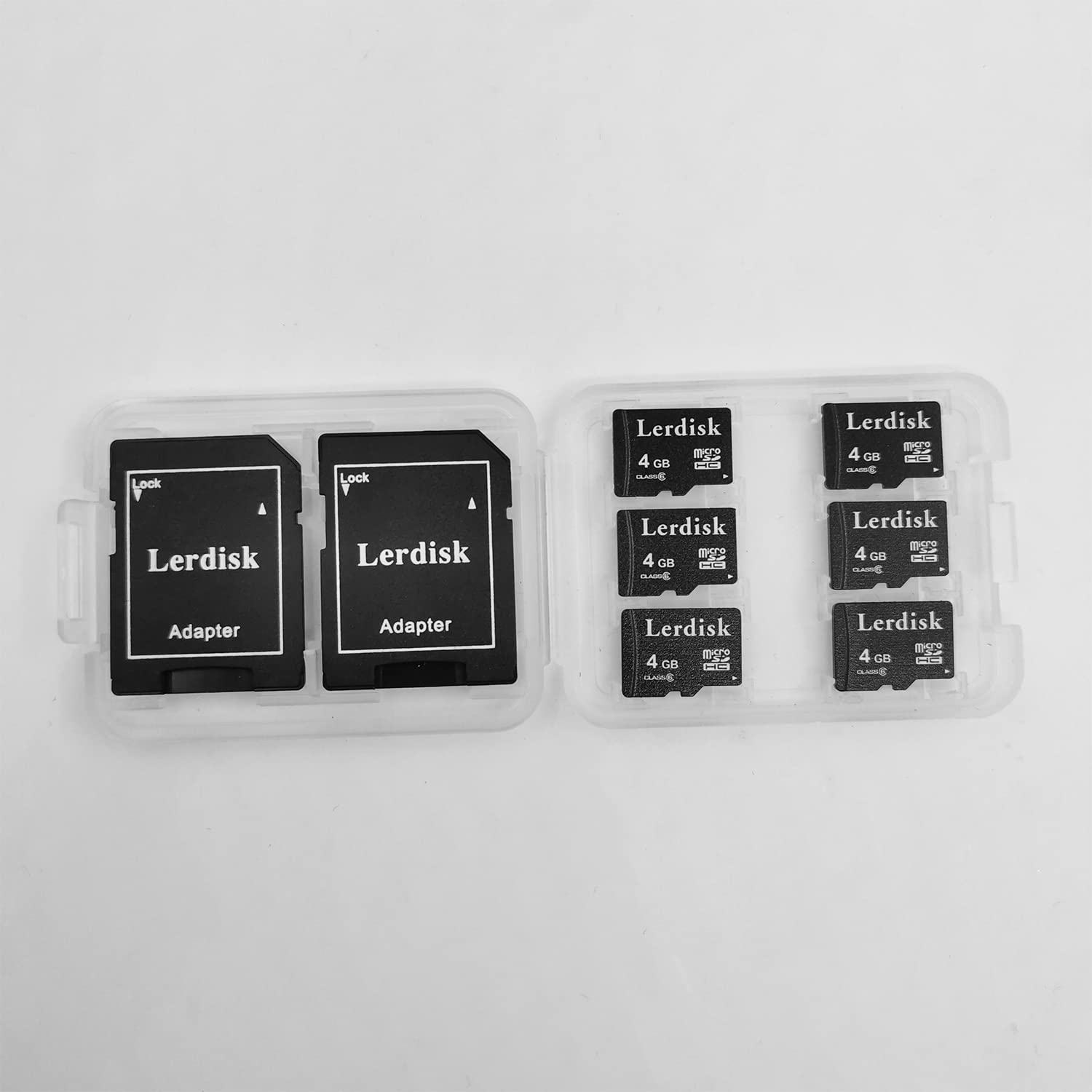 Factory Wholesale Micro Sd Card 4Gb Pack Of 6 In Bulk Micro Sdhc With Sd Adapter Produced By Authorized Licencee(4Gb C6)
