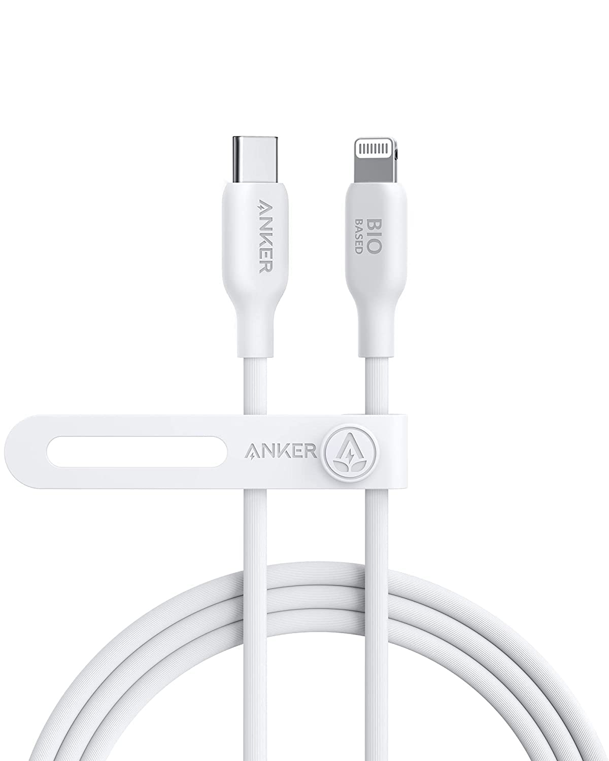 Anker Usb C To Lightning Cable, 541 Cable (Aurora White, 6Ft), Mfi Certified, Bio Based Fast Charging For Iphone 14 14Pro Max 13