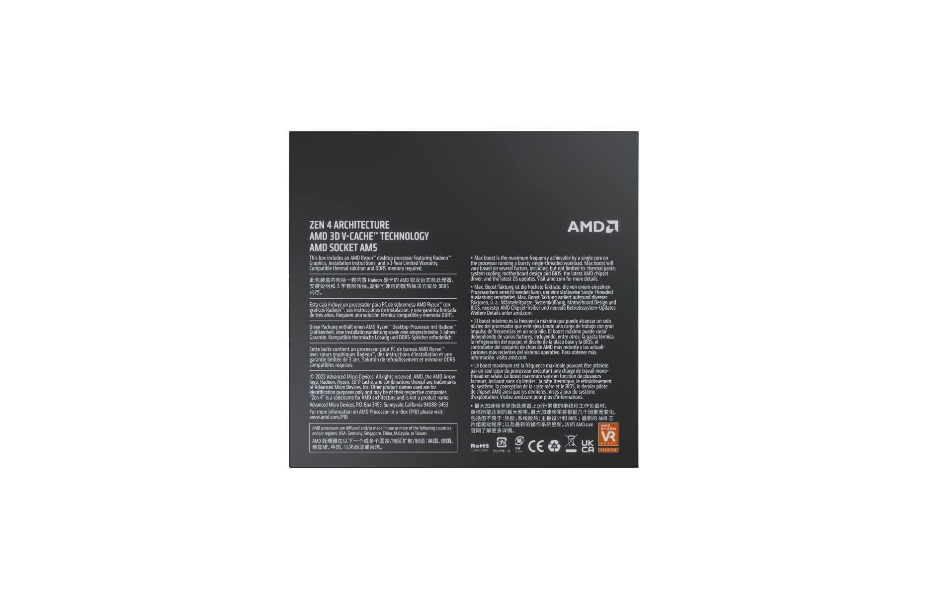 Amd Ryzena 9 7950X3D 16 Core, 32 Thread Desktop Processor