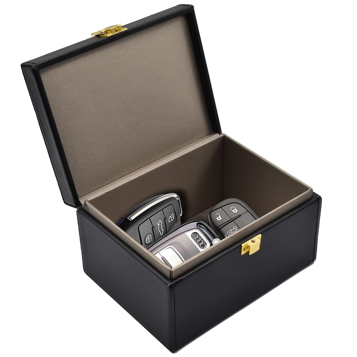 Briidea Faraday Box Key Fob Protector, Rfid Signal Blocking Box, Faraday Box Signal Blocking Shielding Box For Car Key