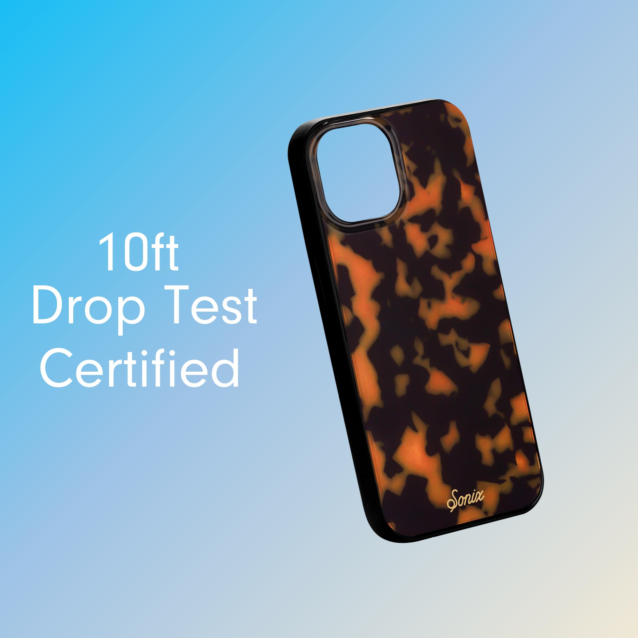 Sonix Case For Iphone 15 Pro Max | Compatible With Magsafe | 10Ft Drop Tested | Tortoise Shell | Brown Tort