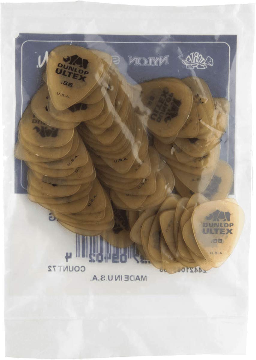 Jim Dunlop Ultex Standard .88Mm Guitar Picks   72 Pack