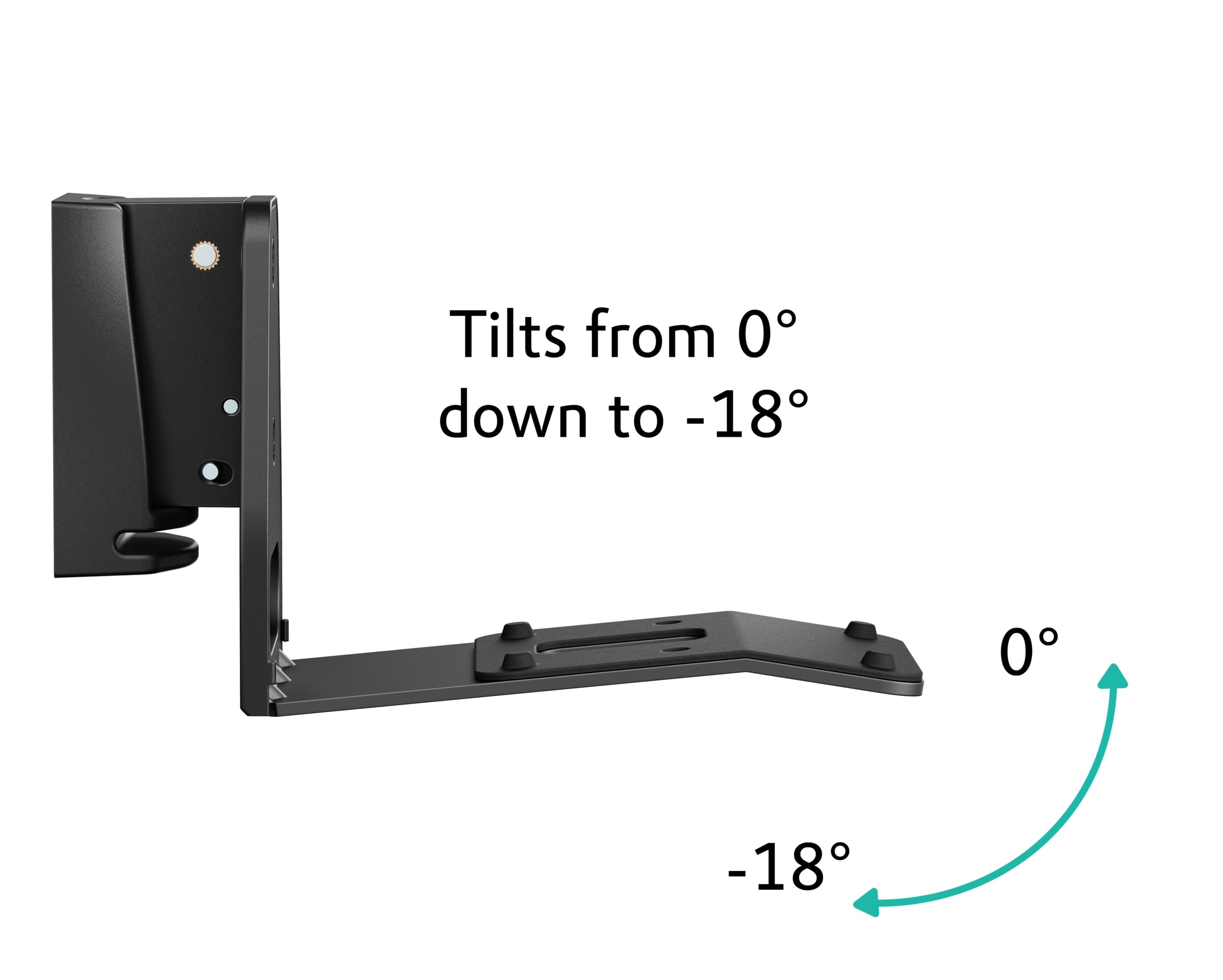 Ynvision.Design Adjustable Wall Mount Compatible With Sonos Era 300 Speaker   2 Pack