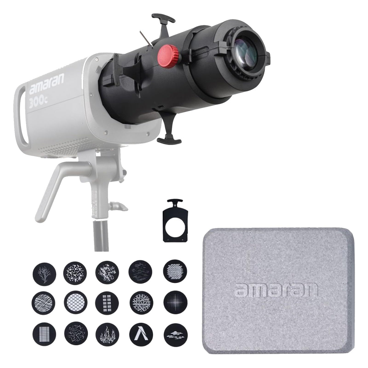 Aputure Amaran Spotlight Se 36 Lens Kit, Projection Lens Modifier For Amaran 300C Amaran 150C Amaran 200X S 60X S Aputure 300X A