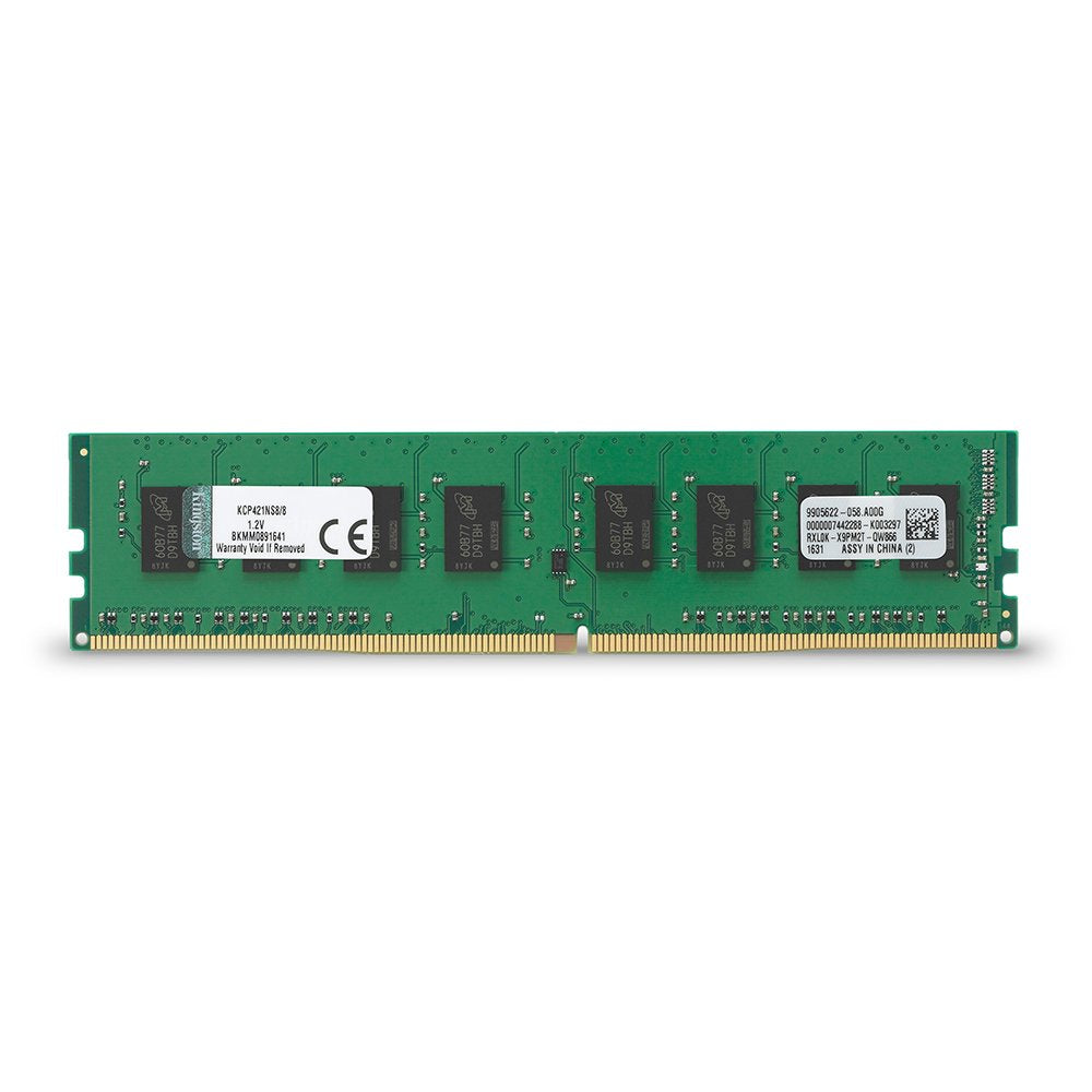 Kingston Technology 8GB DDR4 2133MHz DIMM Memory for Dell, Fujitsu Desktop KCP421NS8/8