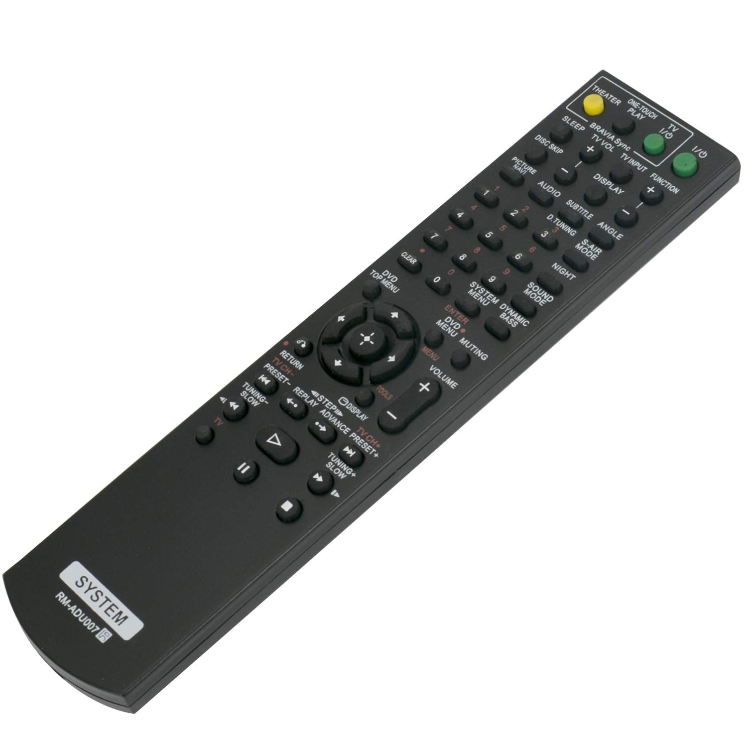 New Rm Adu007 Relaced Remote Fit For Sony Dav Hdx274 Dav Hdx275 Dav Hdz273 Hcdhdx277 Hcd Hdx287Wc Dav Hdx475 Hcd Hdx275 Hcd Hdx5