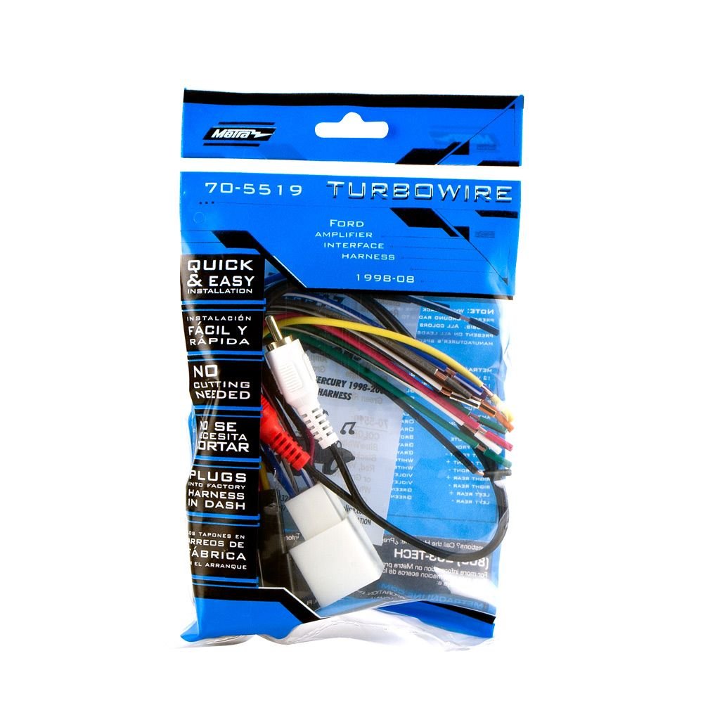 Metra 70-5519 Radio Wiring Harness For Mustang 01-03 Mach 1 Amp Int