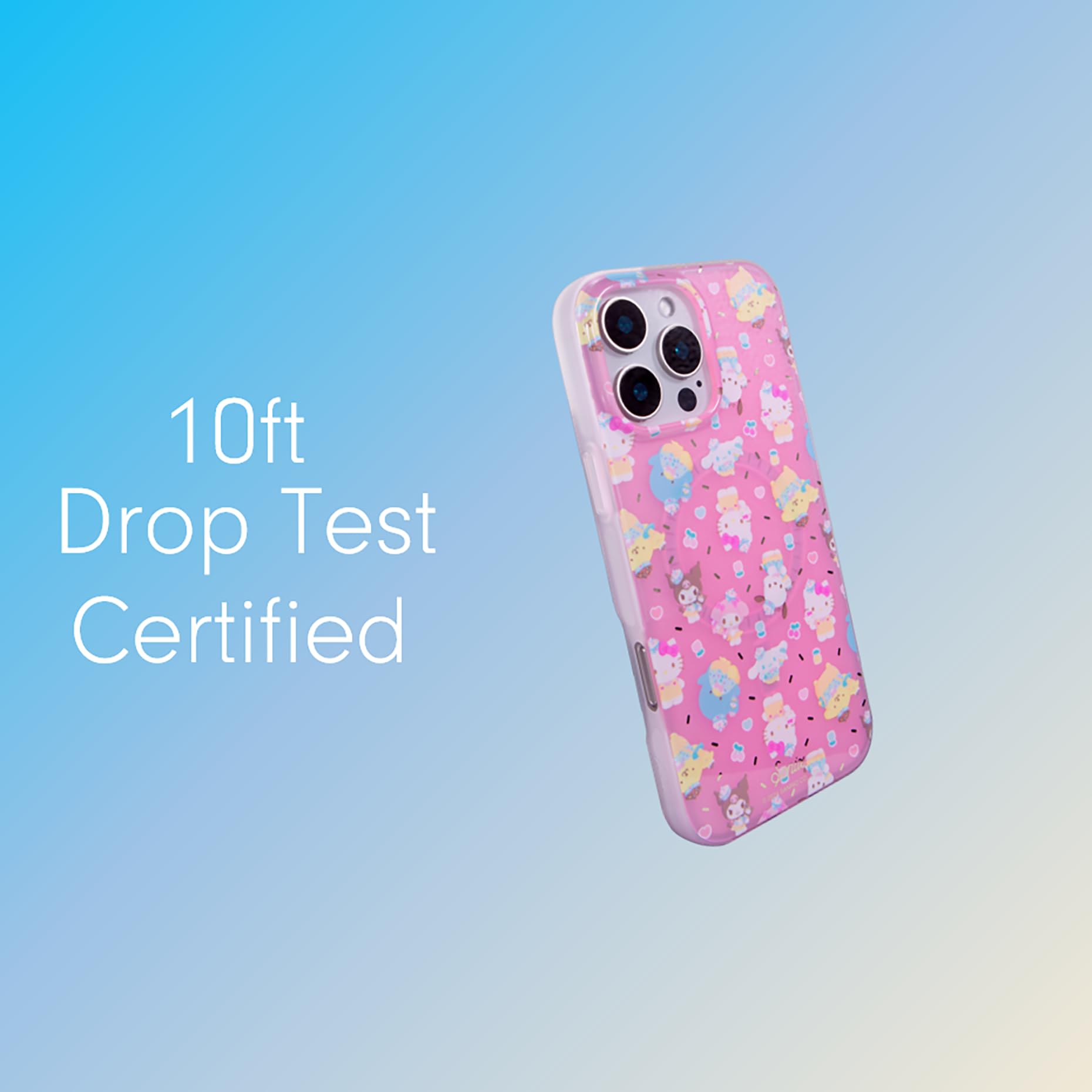 Sonix X Sanrio Case For Iphone 16 Pro | Compatible With Magsafe | 10Ft Drop Tested | Hello Kitty And Friends Ice Cream