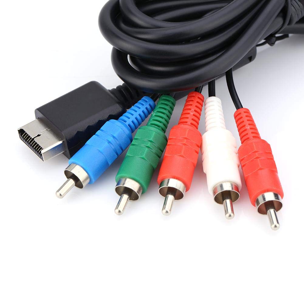 Diydeg Audio Cables, Av Multi Out Video Cable, Audio Cable For Ps2 Connect To Hdtv Or Edtv For Sony Ps2 Ps3