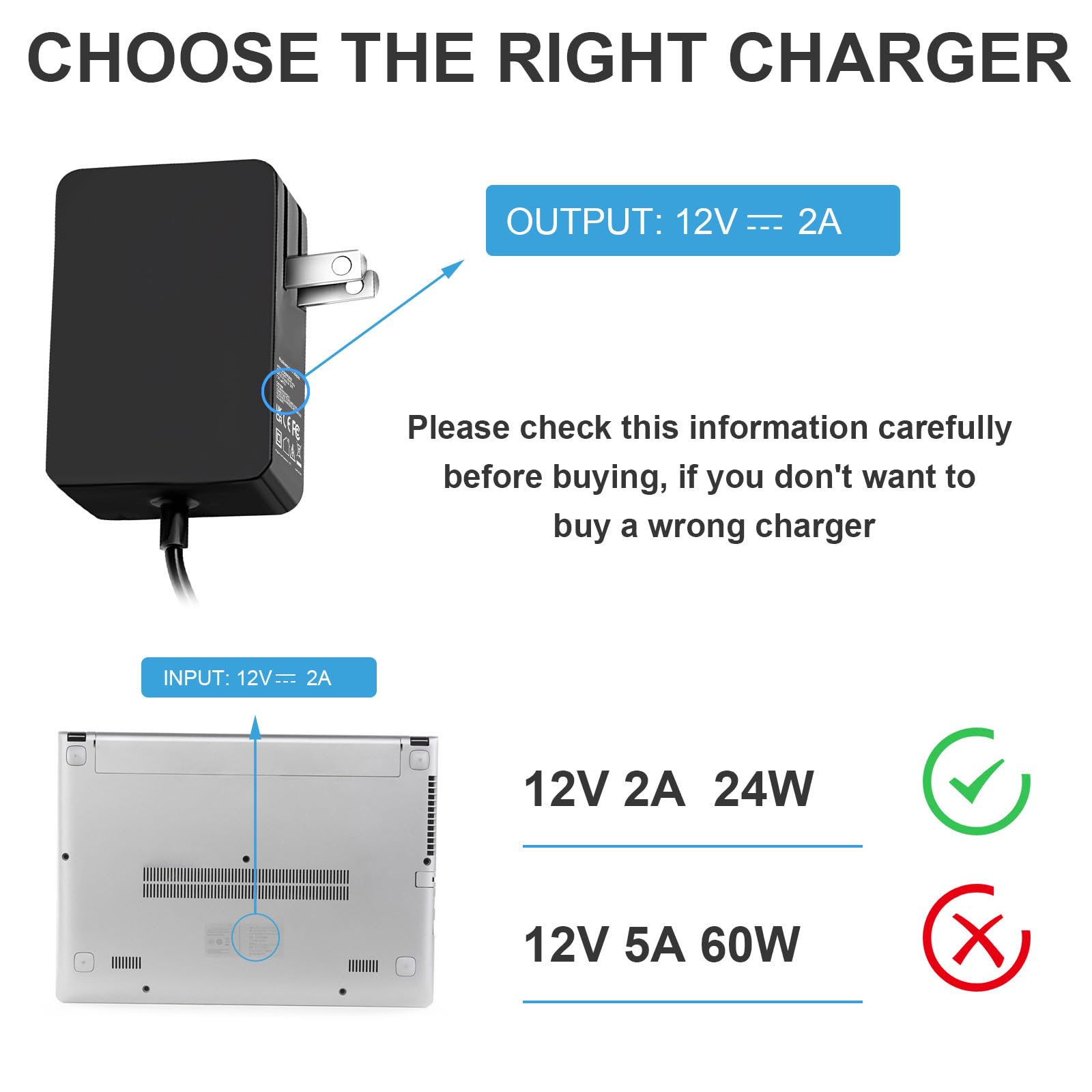 24W 12V 2A Ac Adapter For Microsoft Surface Rt Surface Pro 1 And Surface 2 1512 1513 1516 1572 Charger