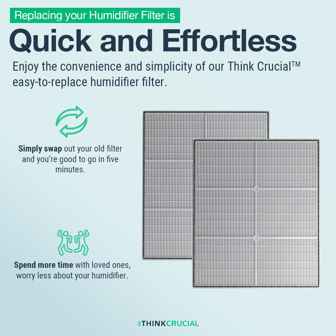 Crucial Air Replacement Air Purifier Filter   Compatible With Whirlpool Part # 8171434K, 1183054K   Fits Whirlpool Air Purifier