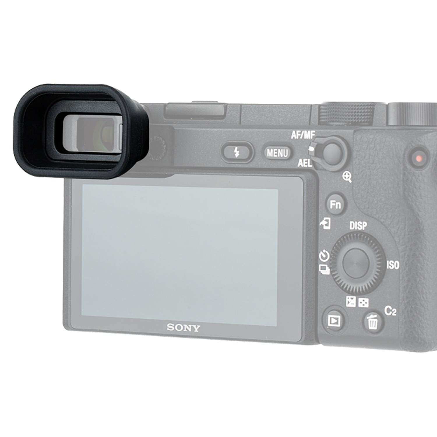 Jjc Kiwifotos Ergonomic Long Camera Eye Cup For A6600 A6500 A6400, A6600 Eyecup, A6500 Eyecup, A6400 Eyecup, A6600 Eye Piece, Vi