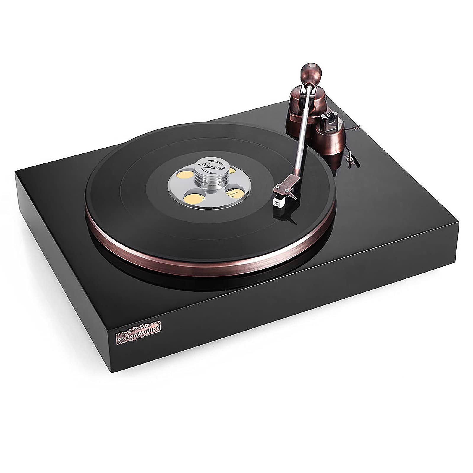 Nobsound Stb 01 Lp Vinyl Turntables Metal Disc Stabilizer Record Weight Hifi (Silver)