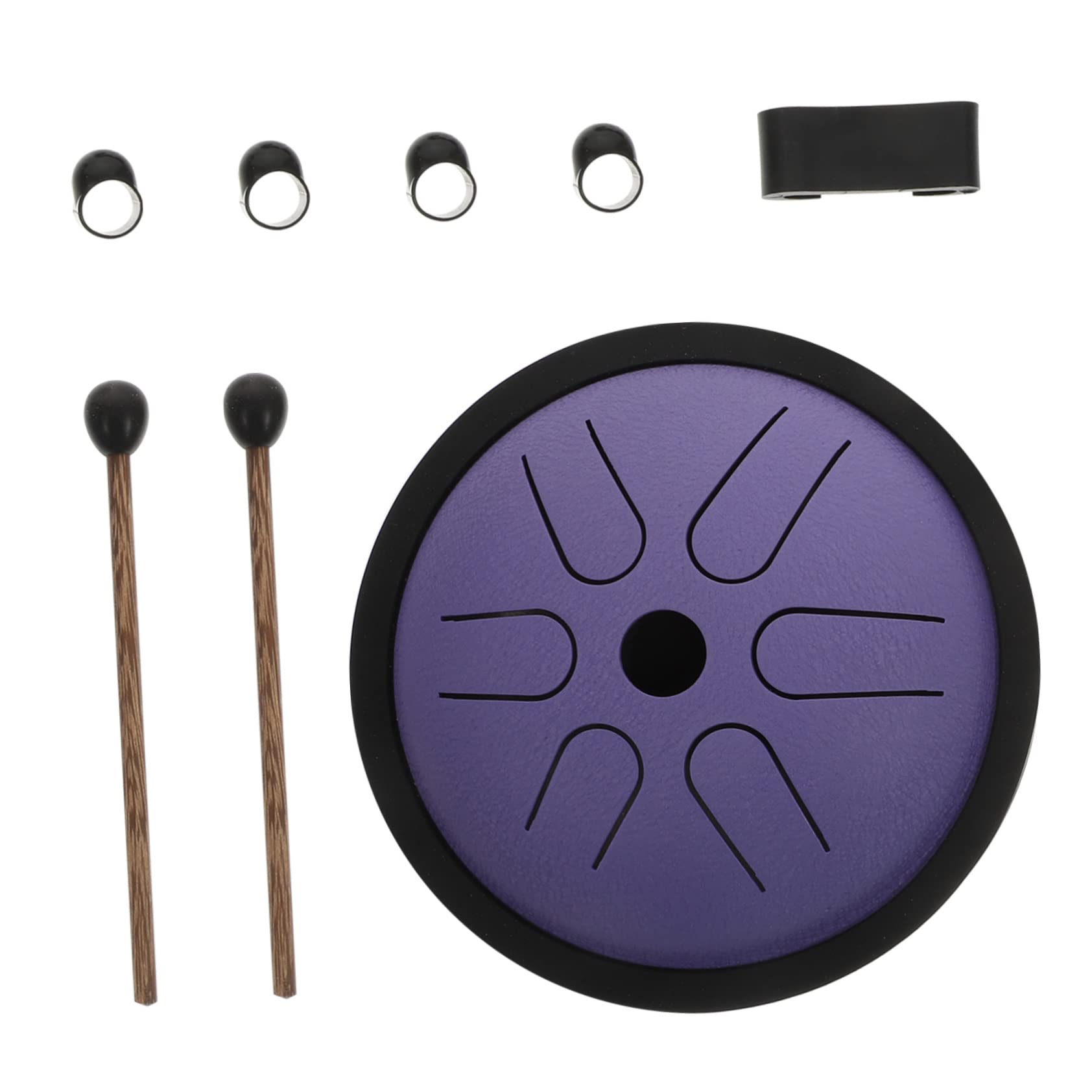Excluzo 55 Inch Ethereal Drum Panda Drum Hapi Drum Meditation Drum Musical Instrument Creative Tongue Drum Stylish Drum Lotus Dr