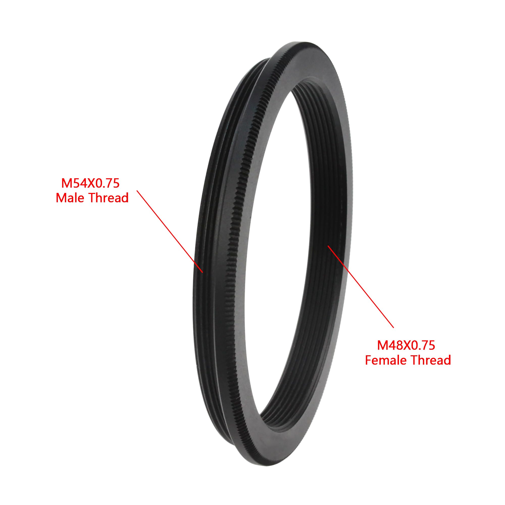 Astromania M54X0.75 Male To M48X0.75 Female Thread Telescope Adapter