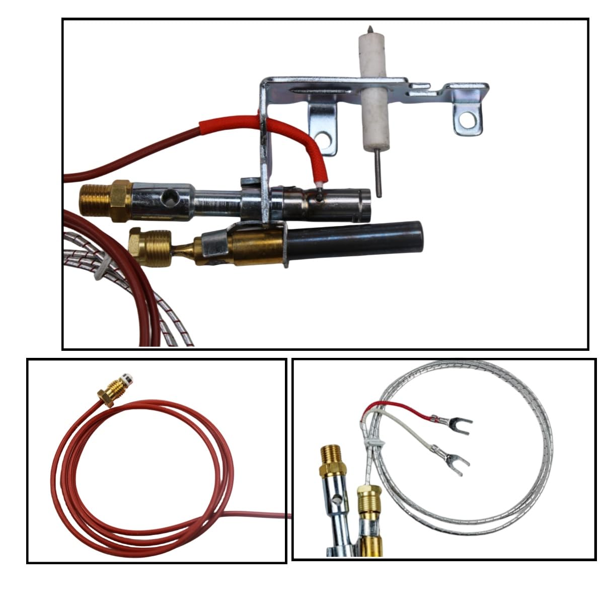 Lpg8414 Pp225 103778 01 R3623 14D0477 Heater Parts Propane (Lp) Ods Pilot Assembly W/Thermopile And Thermocouple