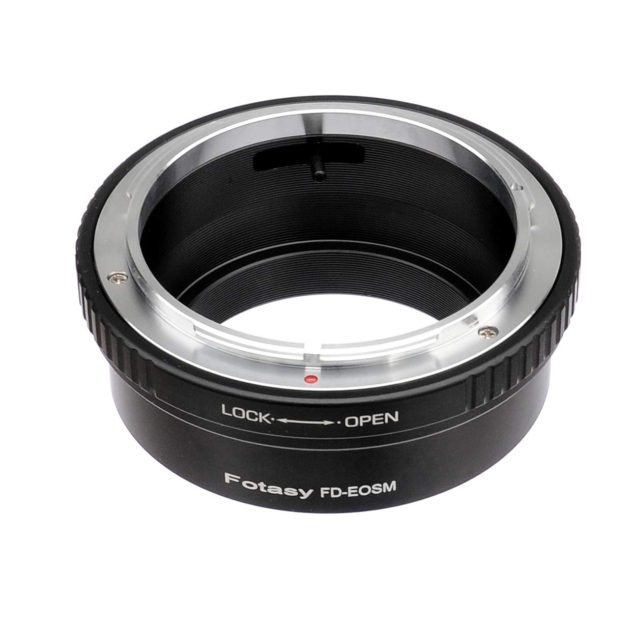 Fotasy Cannon Fd Mount Lens To Ef-M Mount Adapter, Fd Efm Adapter, Fd Eos M Adapter, Compatible With Canon Ef M Mount Mirrorless