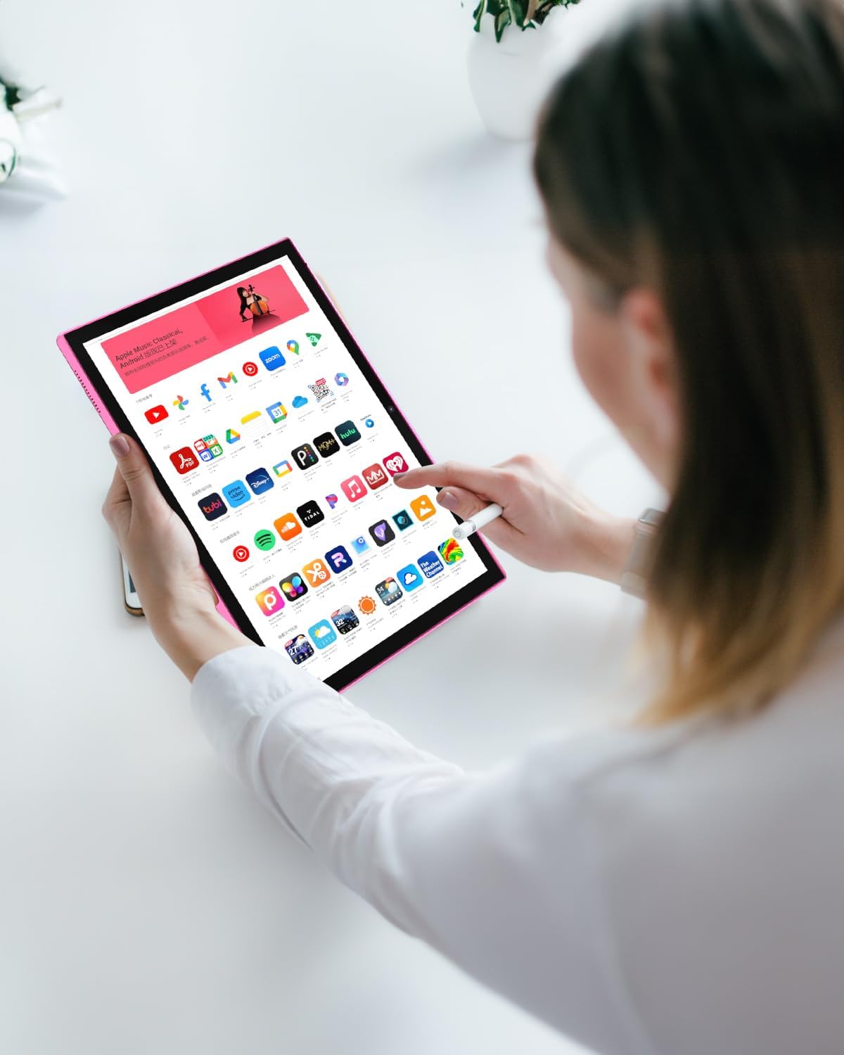 Atozee Tablet 10 Inch Tablets, Android 12 Tablet 10'', Quad Core Processor Tableta Computer With 32Gb Rom 4Gb Ram, 2+8Mp Camera