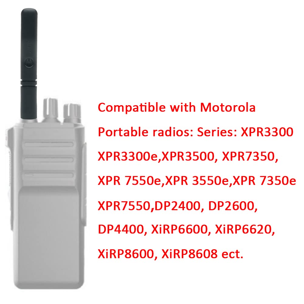 Tdyu Uhf 403 527Mhz Stubby Antenna For Xpr3300/3500 Xpr7350 Xpr7550 Dp4000 Xpr3000 Xpr3000E Xpr7000 Xpr7000E Xpr7550 Xpr7380 Xpr