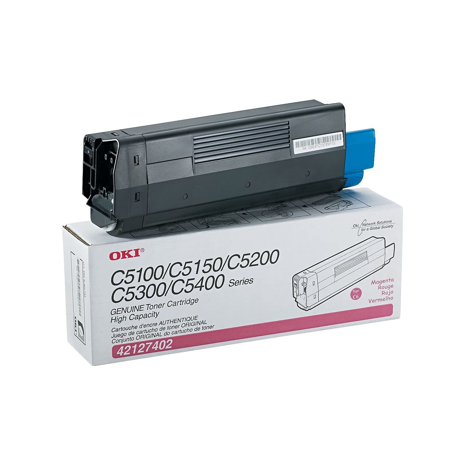 Oki42127402   42127402 High Yield Toner Type C6
