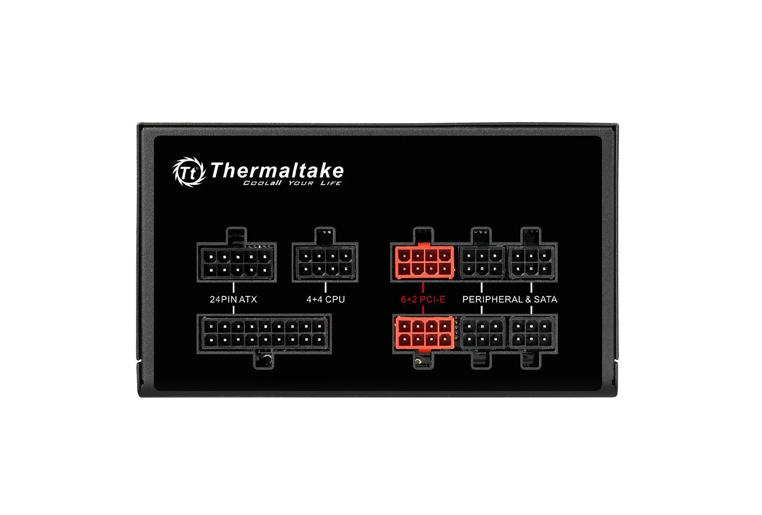 Thermaltake Toughpower Grand Rgb 750W 80+ Gold Smart Zero 256-Color Rgb Fan Fully Modular Power Supply 10 Yr Warranty Ps-Tpg-075