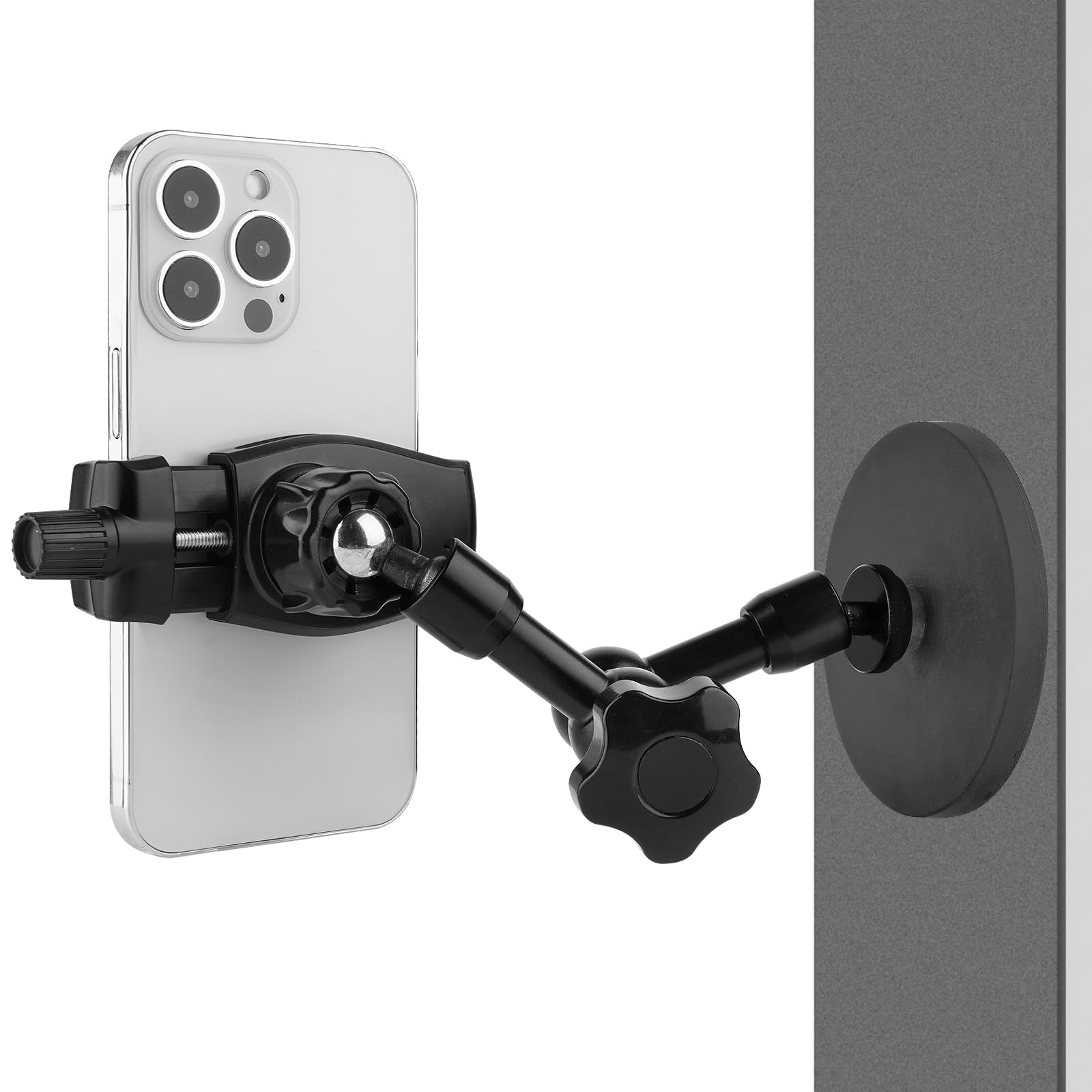 Mippko Magnetic Phone Holder,Heavy Duty Phone Mount For Truck/Tractor/Forklift/Boat/Motor Vehicles,Fit 3.5~7.5'' Iphone/Nexus/Sm