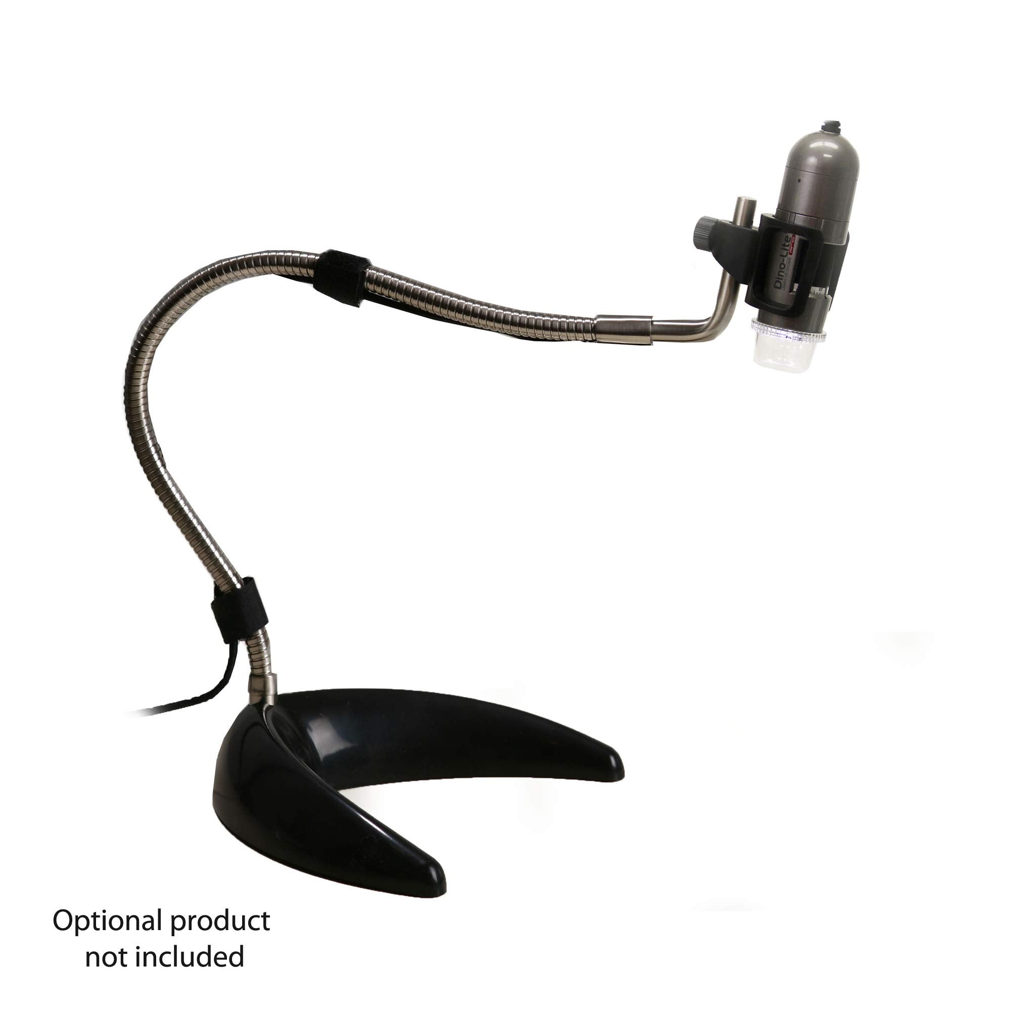 Dunwell Tech, Inc MS22B Flex arm Desktop Stand (Black)   Designed for Dino Lite