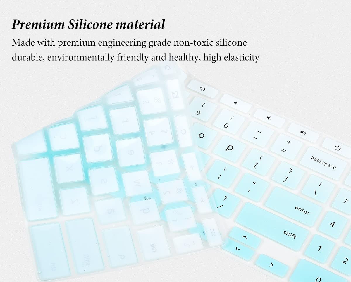 Casedao Keyboard Cover For Acer Chromebook 315 Cb315 3Ht C296/C6Xf/C16B 15.6 Inch,Acer 715 Cb715 15.6''/Acer 317 17.3''[Not With