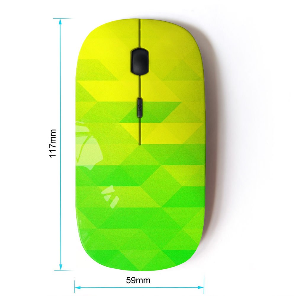 Koolmouse [ Optical 2.4G Wireless Mouse [ Yellow Lime Green ]