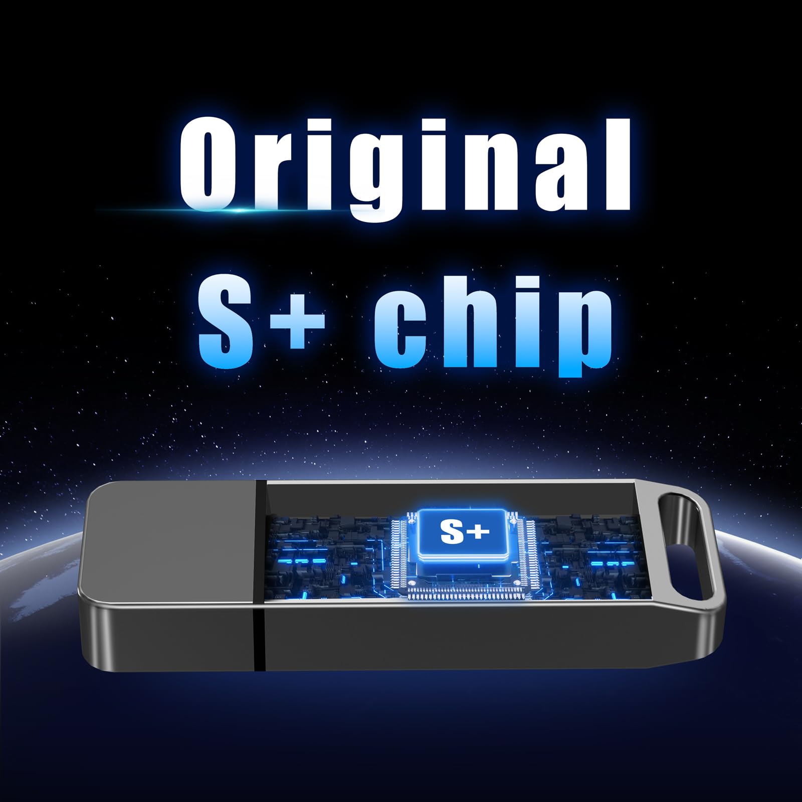 Eastbull 64Gb Exfat32 Usb 3.0 Flash Drive With A Usb C Adapter And Keychain, Fast Speed Thumb Drive Metal Pen Drive 64 G Memory Stick For Storage And Backup (Grey, With Usb C 3.0 Adapter, Keychain)