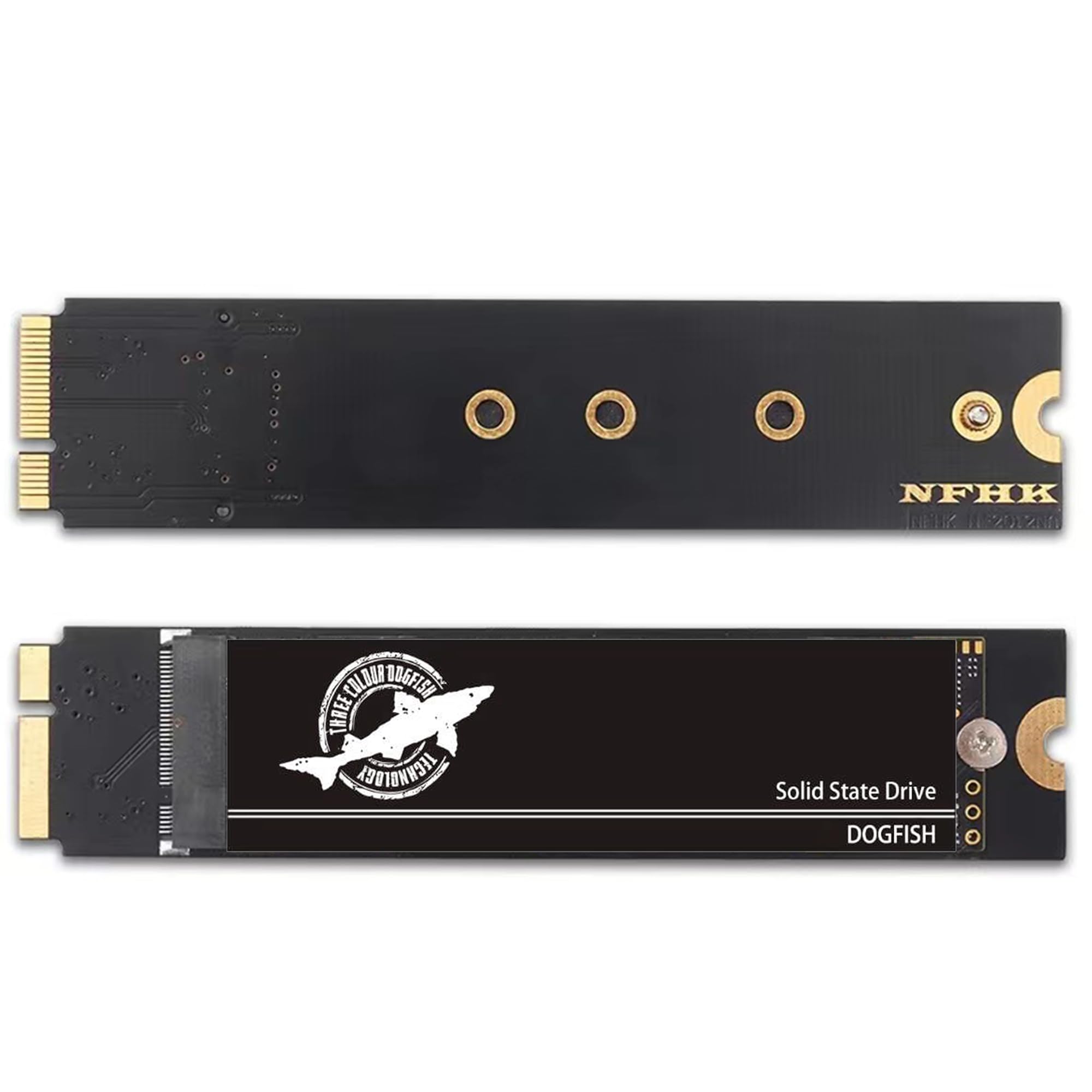 Dogfish 256Gb Ssd Solid State Drive For Macbook Air 2012 A1465 (Emc 2558), A1466 (Emc 2559) Large Capacity Upgrade (256Gb) (Os P