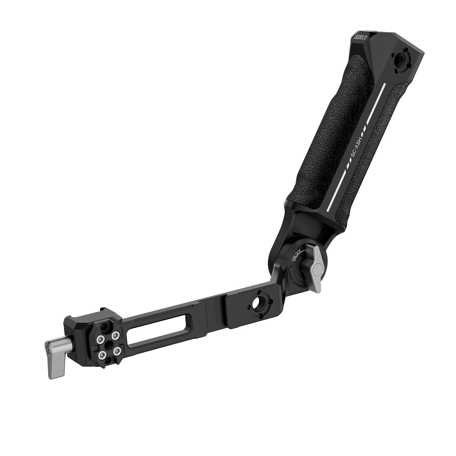Sirui Adjustable Nato Clamp Sling Handgrip For Dji Gimbals, Silicone Sling Handle For Dji Rs 3 Mini, Rs 3, Rs 3 Pro, Rs 2, Rsc 2, Ronin S Stabilizer, 17.6Lb Load Gimbal Accessories, Sc Ash