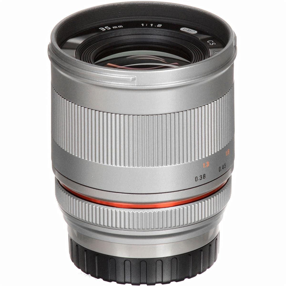 Rokinon 35Mm F/1.2 High Speed Wide Angle Lens For Fujifilm X Mount, Silver