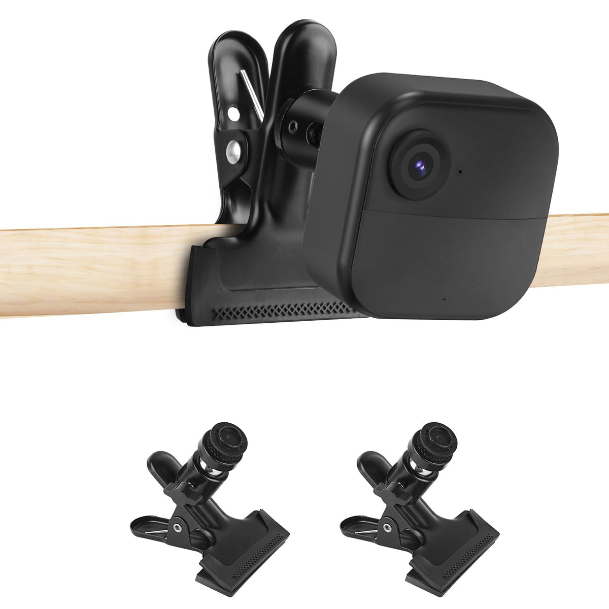 Alertcam 2Pack Clip Clamp Mount For Blink Outdoor 4 (4Th Gen) / (3Rd Gen), Blink Xt / Xt2, Blink Mini/Mini 2, Metal Clip Holder To Attach Your Camera Anywhere With No Tools