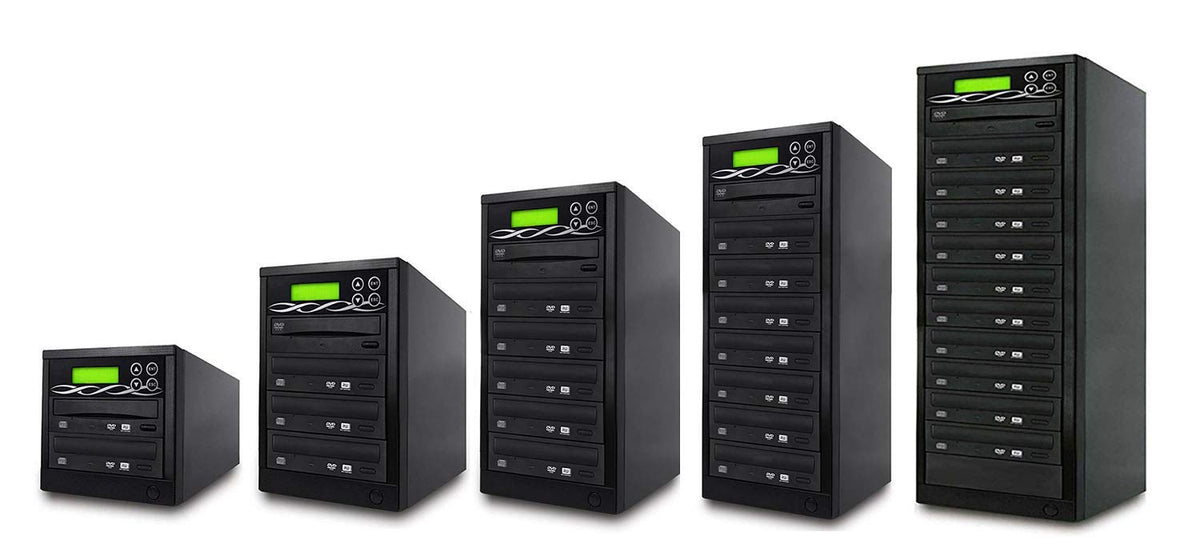 Sata Dvd Duplicator - 5 Target Standalone Cd / Dvd Duplicator With Sata Dvdrw